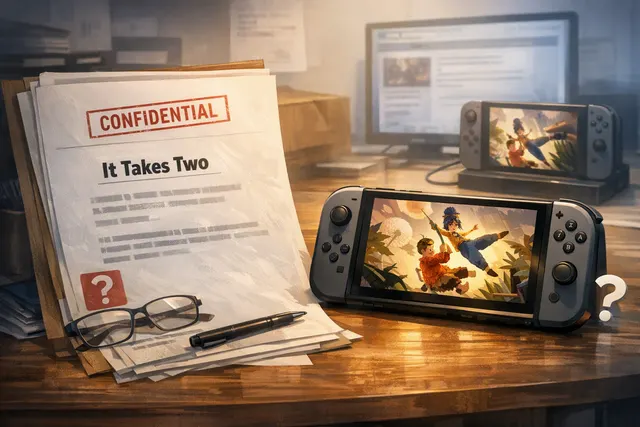 It Takes Two game key art featuring protagonists Cody and May, reportedly coming to Nintendo Switch 2