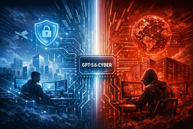 OpenAI Daybreak cybersecurity program two-tier access model showing Blue and Red tiers with GPT-5.6 Sol and GPT-5.6-Cyber models