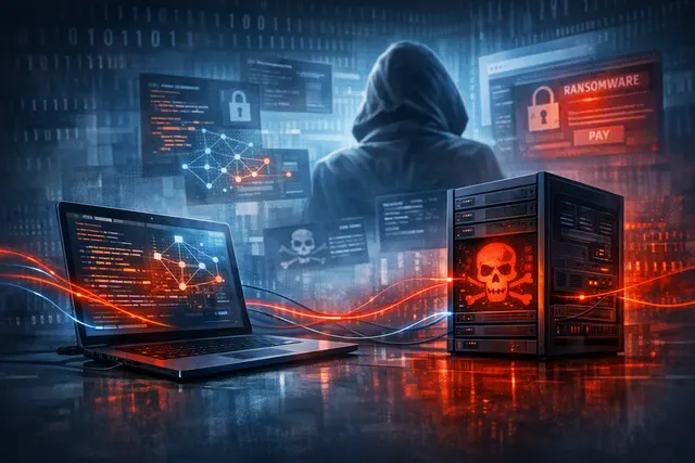 Illustration of the Rust-based C2Looper Windows backdoor using HTTP and GitHub command-and-control channels