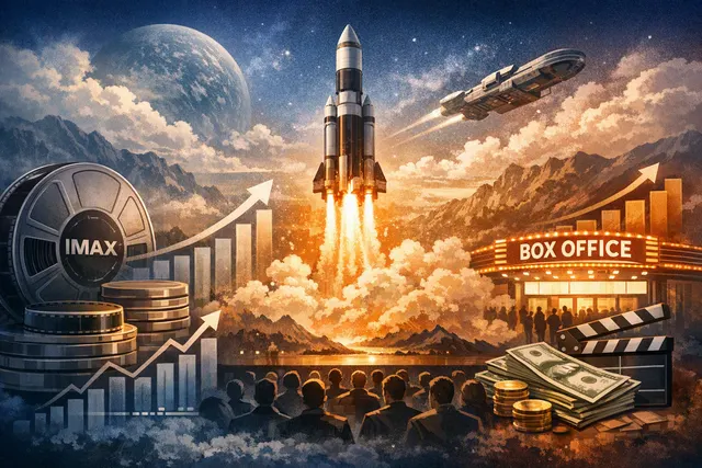 AI-generated editorial image for Christopher Nolan's The Odyssey box office records article