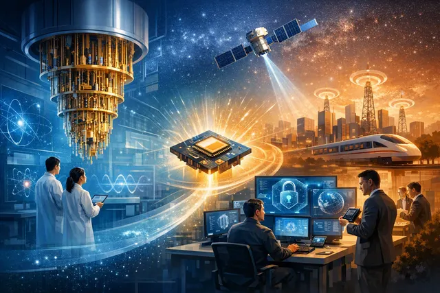 How is China’s quantum technology transitioning from laboratory research to practical and commercial use, and what evidence demonstrates thi