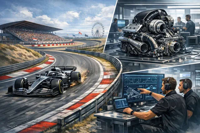 Mercedes Formula 1 car representing the 2026 championship development battle