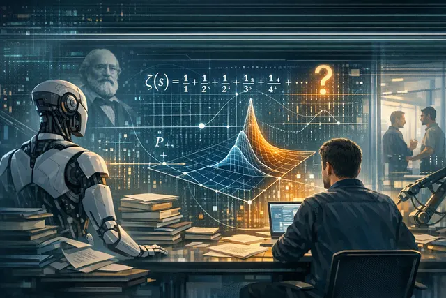 What progress did an unreleased Anthropic model make on the Riemann hypothesis, and how does this achievement—including the model's autonomo