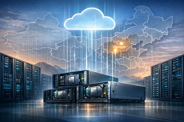 Illustration of a public-cloud server platform using Hygon Tianxi AI accelerators