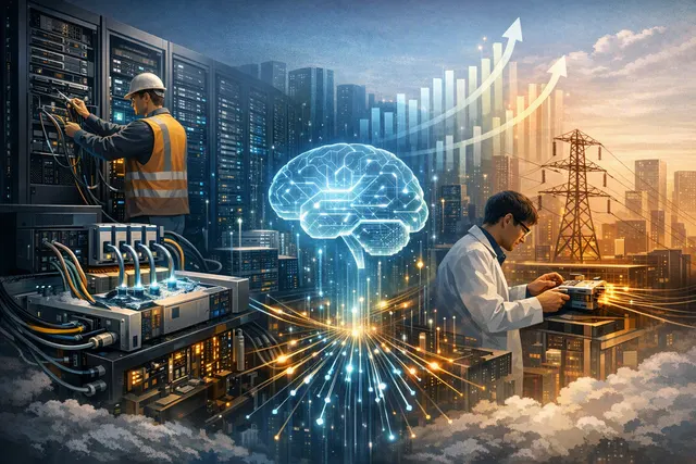 How is the AI driven rally in emerging market stocks broadening beyond semiconductor giants into lesser known Asian “picks and shovels” comp
