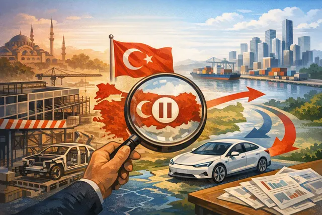BYD electric vehicles at a factory, representing the automaker's paused $1B Turkey plant and strategic pivot to European production