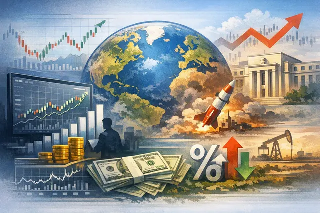 How did global stock markets, inflation expectations, Fed rate hike probabilities, fund flows, and geopolitical risks interact in mid August