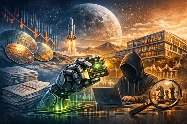 What are the key details and implications of Moonshot AI's reported agreement with Alibaba for access to around 20,000 Nvidia chips, and how