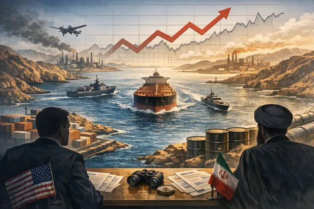 How have the stalled Strait of Hormuz negotiations — with the U.S. issuing new demands and Iran countering with conditions including an end