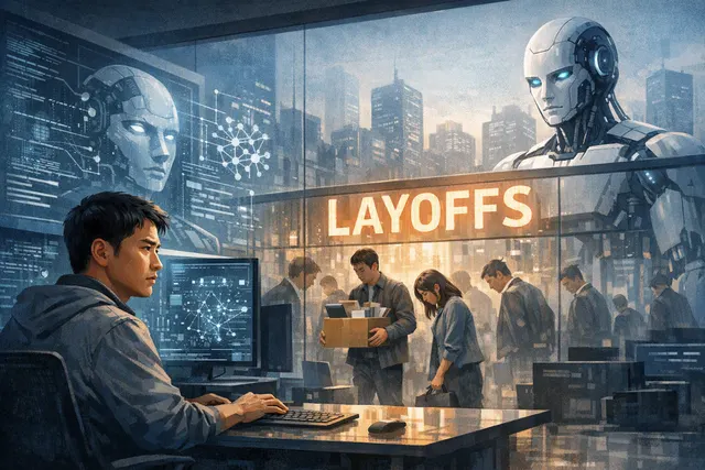 A robot arm in a lab working with Meituan in Shenzhen, China, illustrating the automation replacing human roles in tech.