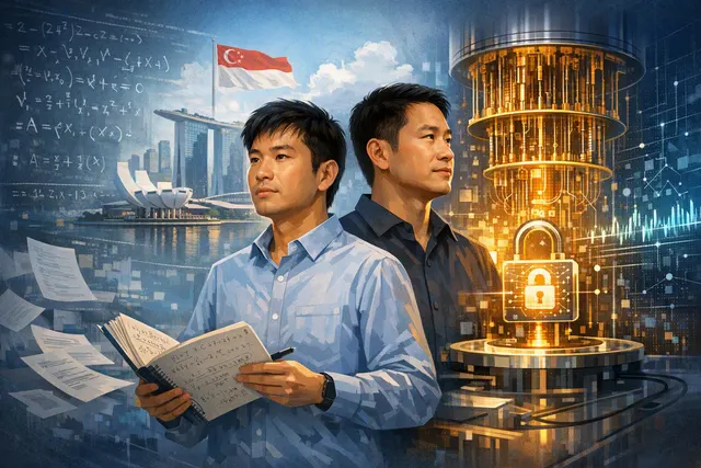 Conceptual illustration of Diophantine mathematics and quantum-resistant file encryption for Aires’ LionGuard product