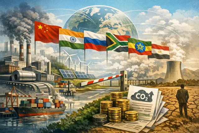 What did BRICS environment ministers—including representatives of India, China, Russia, South Africa, Brazil, and newer members Egypt, Ethio