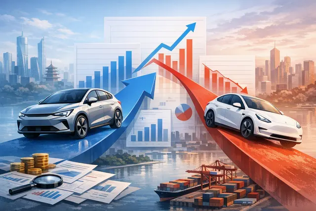 Geely Xingyuan compact electric hatchback driving on a city street, representing the best-selling car in China in H1 2026