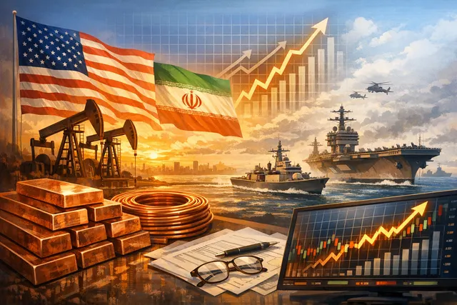 How did copper prices rise on July 27, 2026, after a pause in U.S. Iran hostilities eased oil driven inflation fears, what broader market re