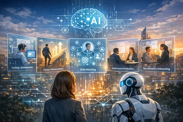 Oracle Fusion Cloud HCM agentic AI platform interface visualization