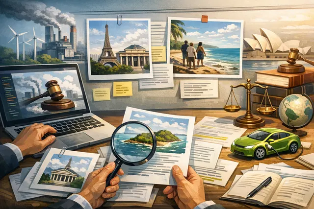 Search & fact check with cited sources for What are the key developments in climate accountability litigation as of late July 2026, includin