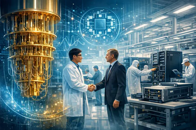 What is the significance of Quantinuum’s partnership with Fortune Global 500 Taiwanese manufacturer Quanta Computer, including how it aims t