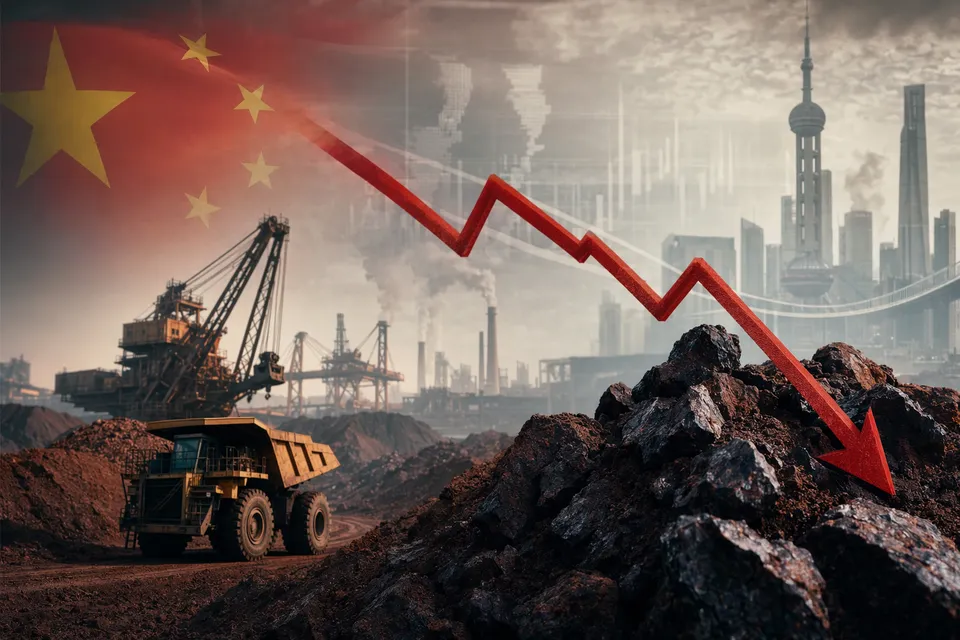 Iron ore mining and steel industry linked to China economic slowdown