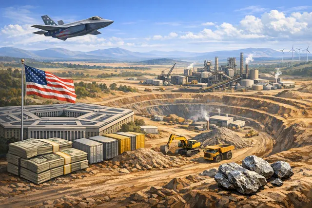 Scandium mine Australia Pentagon loan