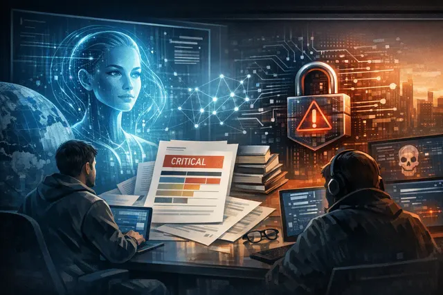 AI-generated editorial image representing OpenAI's Astra model pause and critical cybersecurity threshold