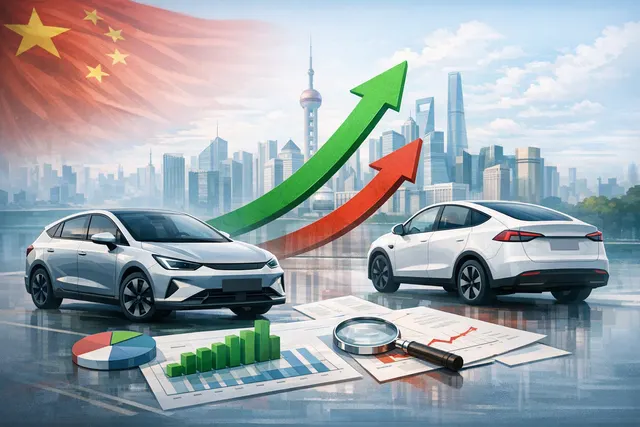 Geely Xingyuan electric hatchback parked in an urban setting, representing China's best-selling car model in H1 2026