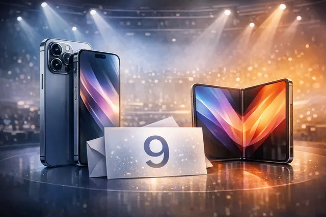 Concept illustration of Apple’s rumored September 2026 event featuring the iPhone 18 Pro, iPhone 18 Pro Max and foldable iPhone Ultra