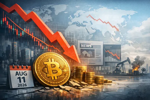 Bitcoin price chart and S&P 500 divergence with macro headwinds and liquidation data