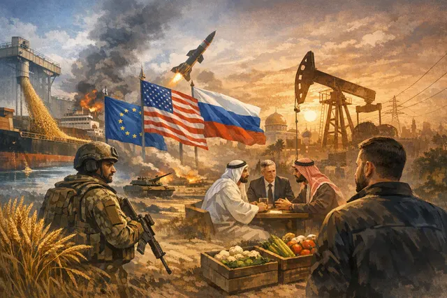 Ukrainian President Volodymyr Zelenskyy and Egyptian President Abdel Fattah El-Sisi during a phone call discussing global food security threats from Russian Black Sea strikes