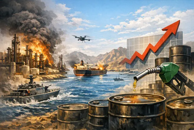 A visual representation of the US diesel crack spread surging past $97 per barrel toward the $100 threshold, illustrating a global supply squeeze on refined fuel.