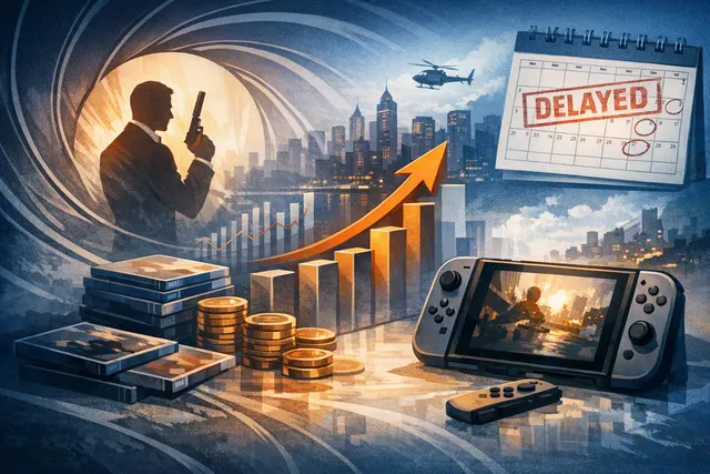 007 First Light James Bond game sales milestone and Nintendo Switch 2 release roadmap