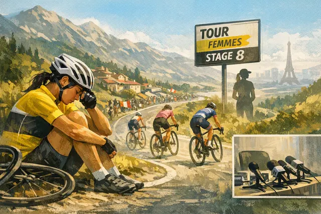 Pauline Ferrand-Prévot, defending champion of the Tour de France Femmes, withdrawing from the 2026 race before Stage 8