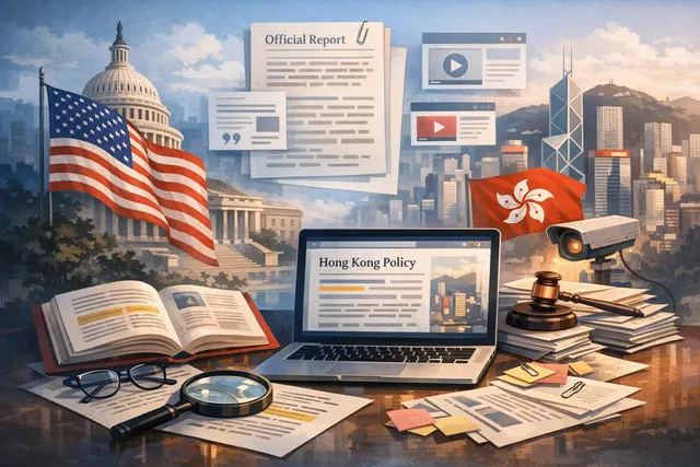 Search & fact check with cited sources for What were the details of the U.S. decision to let the Hong Kong national emergency declaration ex