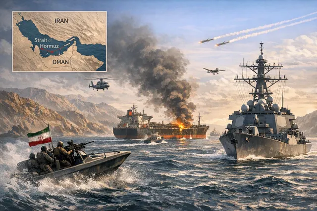 What is the status of the escalating ship attacks in the Strait of Hormuz as the US Iran ceasefire approaches its Monday expiration with no