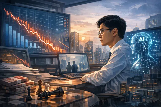 How did China's rookie portfolio managers, such as Caitong Fund Management's Yuan Zeqiang, grapple with billion yuan mandates and steep port