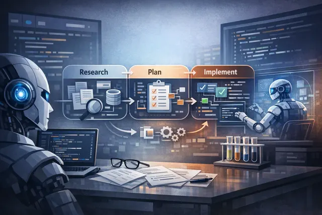 Conceptual illustration of an open-source AI agent generating unit tests across multiple programming languages