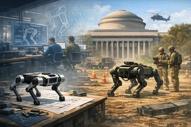Unitree quadruped robot dog representing the company’s rise from open legged-robotics research to mass-produced commercial hardware