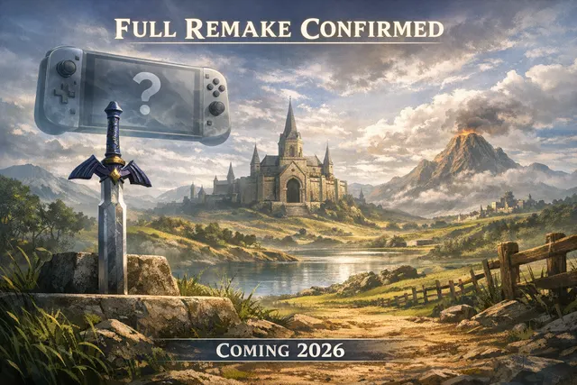 Nintendo Switch 2 Ocarina of Time full remake revealed via hidden website metadata