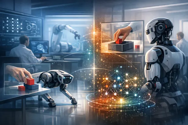 How do the two research efforts, HOST from Beijing Institute of Technology, X Square Robot, and Tsinghua University and GEN 1.5 from General