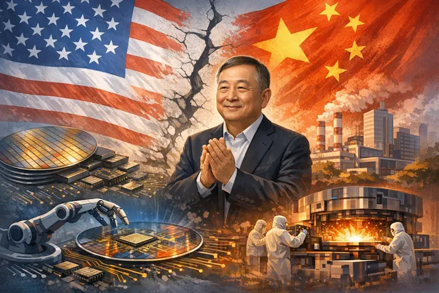How has Huawei's rotating chairman thanked the US for semiconductor export controls, what unproven alternative chipmaking approach — includi
