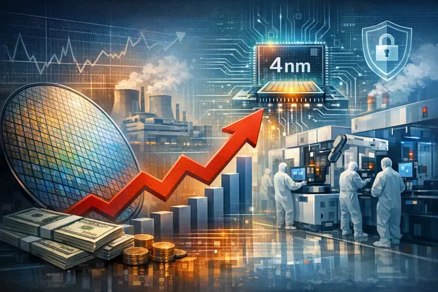 How and why did Samsung Electronics raise prices for new advanced foundry orders in July 2026—by 10%–15% for its 4 nanometer SF4 chips for C