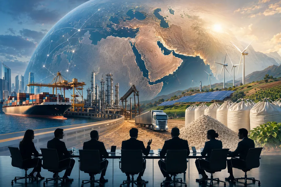 Illustration of global development banks coordinating financial support amid Middle East crisis