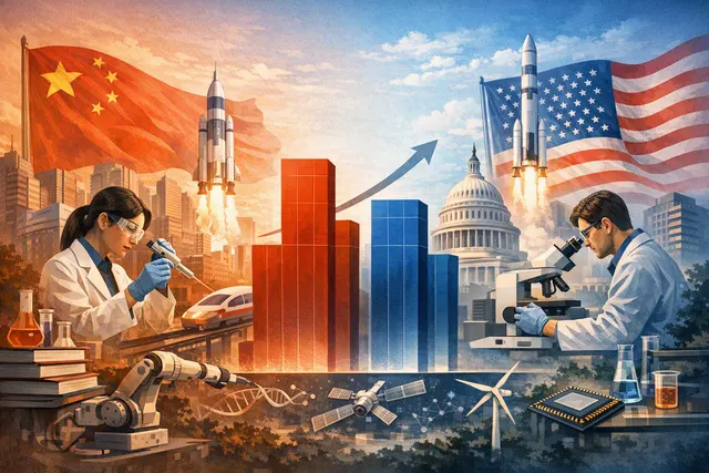 China surpasses U.S. in R&D spending in 2024: a turning point in global science and technology investment