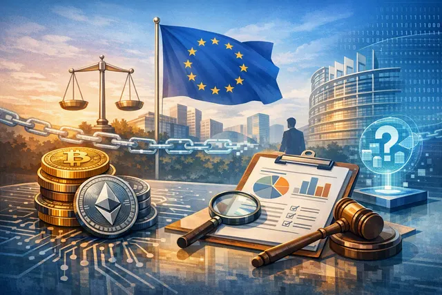 What are the key developments in the EU's revision of its MiCA crypto regulation, including the opening of rules to potentially include non