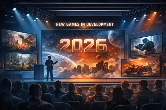 A collage of key THQ Nordic franchise imagery including Gothic, Epic Mickey, Destroy All Humans!, and Reanimal, representing the THQ Nordic Digital Showcase 2026 announcements.