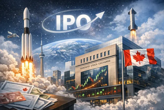 What are the key developments surrounding the SpaceX IPO, including CIBC's launch of a Canadian Depositary Receipt on the Toronto Stock Exch