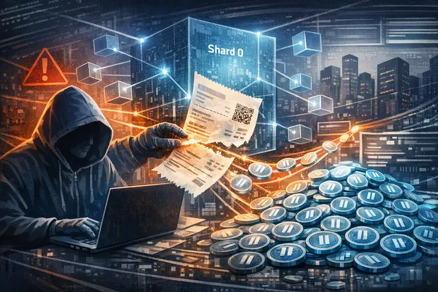Illustration of Harmony’s ONE blockchain rollback after a cross-shard forged-mint exploit