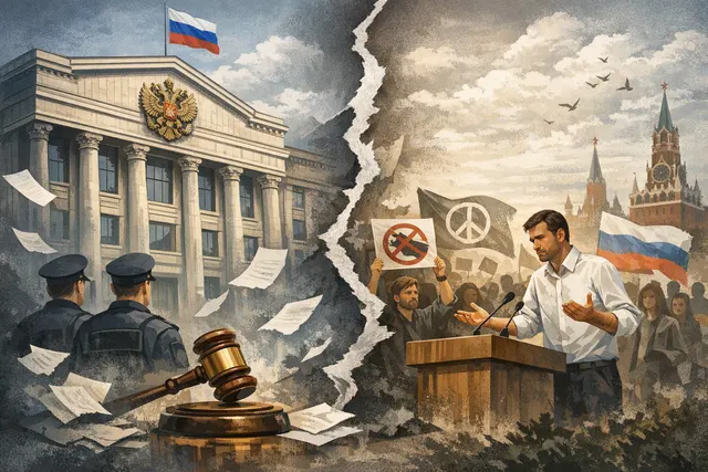 What happened when Russia's Supreme Court barred the anti war Yabloko party from the September 2026 State Duma elections, including the cour