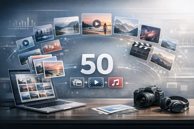 Seedance 2.5 interface showing 50 reference file slots for images, videos, and audio clips