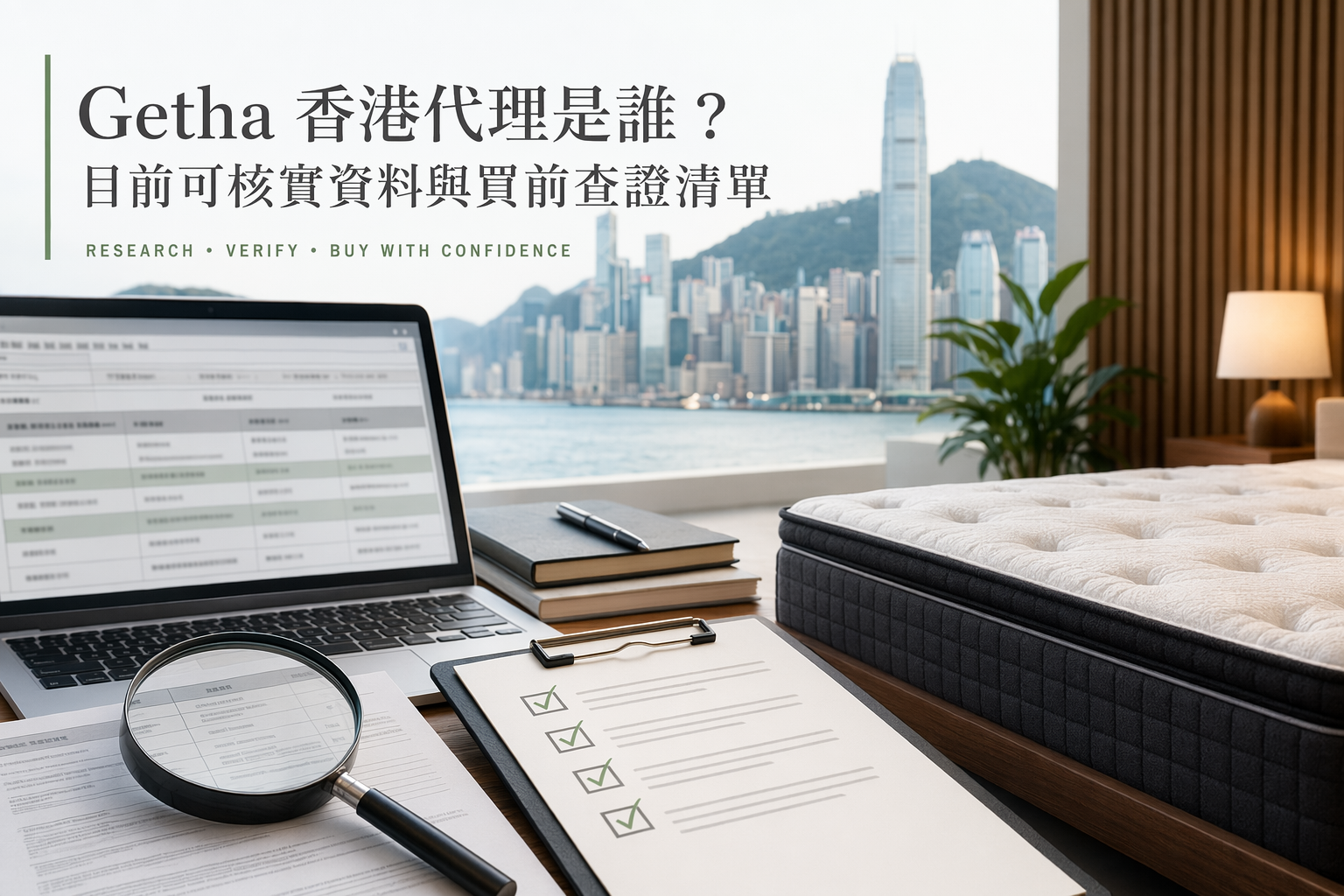Getha 床褥香港代理查證清單與官方經銷商核實提示